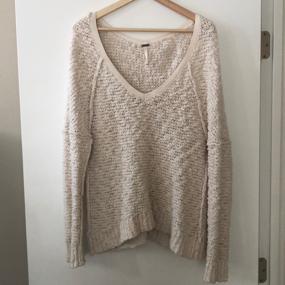 Free People V-Neck Sweater